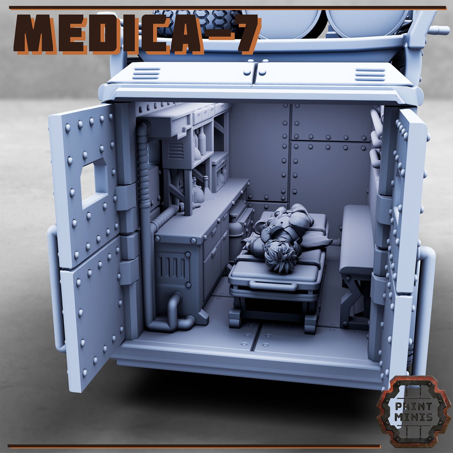 Medica-7, Grimdark Ambulance - Print Minis