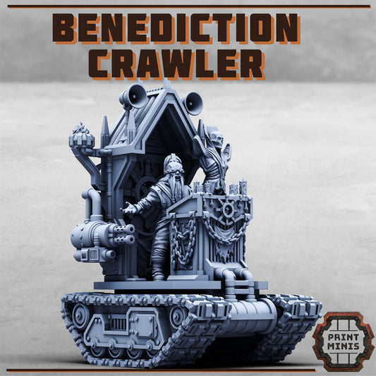 Benediction Crawler with Bone Messiah - Print Minis