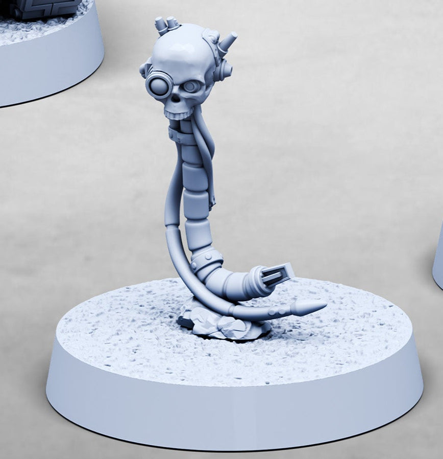 Bio-Anarchist and Skull Companions (4 Variants Available) - Print Minis