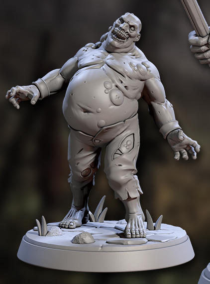 Bloated Zombies (4 Variants Available) - Artisan Guild