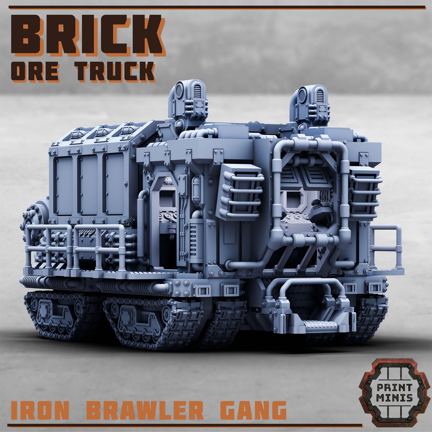 Brick, the Ore Truck - Print Minis
