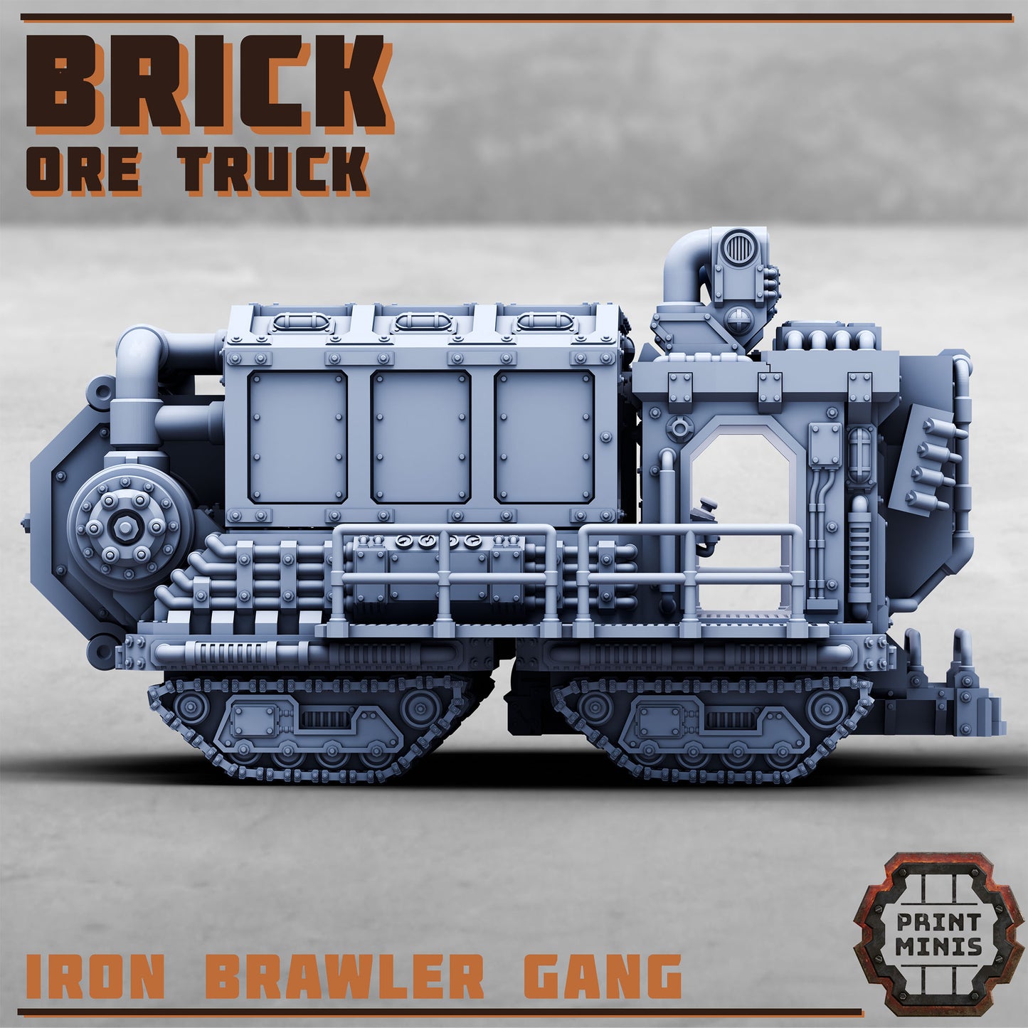 Brick, the Ore Truck - Print Minis
