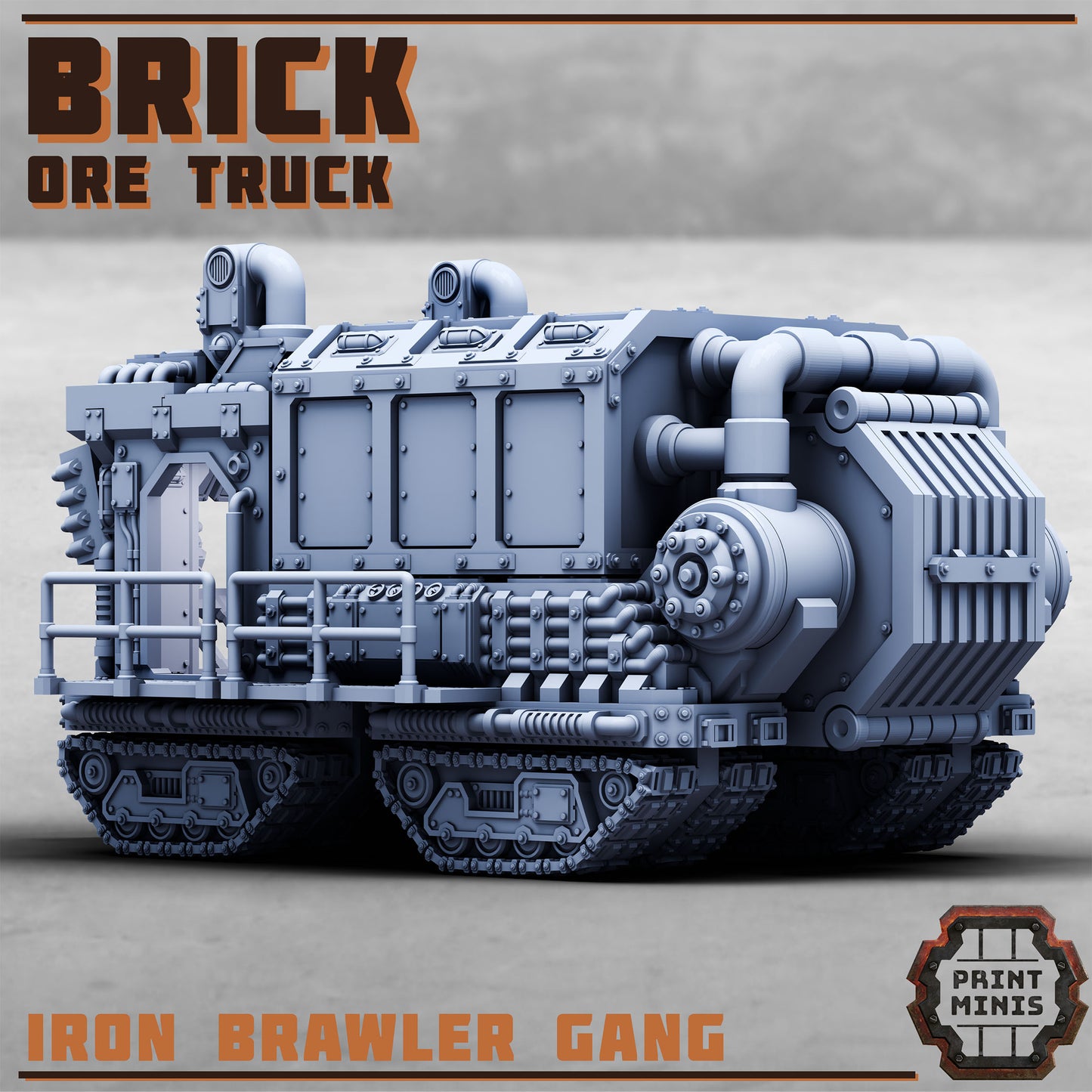 Brick, the Ore Truck - Print Minis