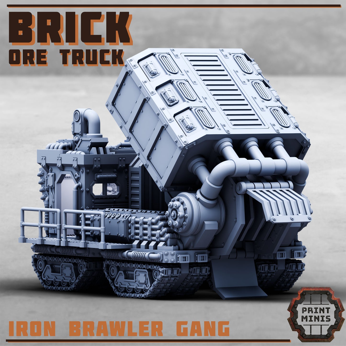 Brick, the Ore Truck - Print Minis