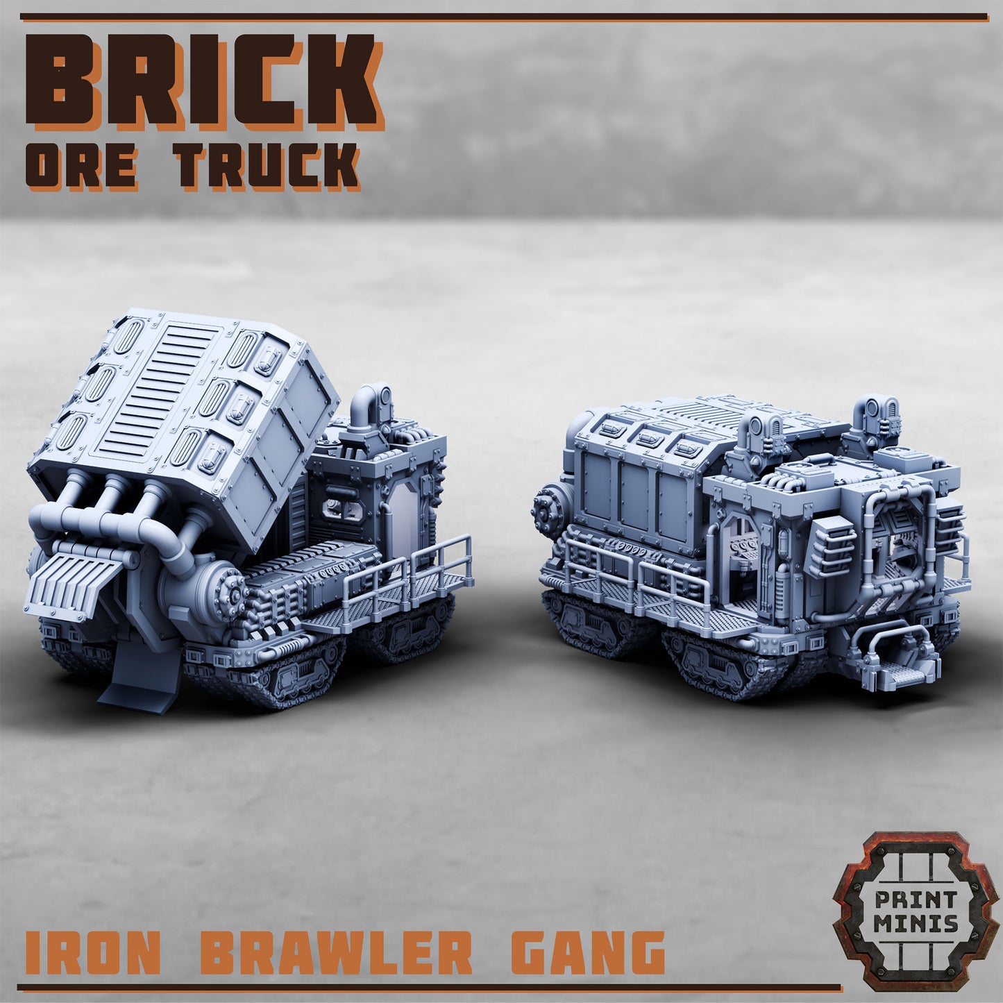 Brick, the Ore Truck - Print Minis