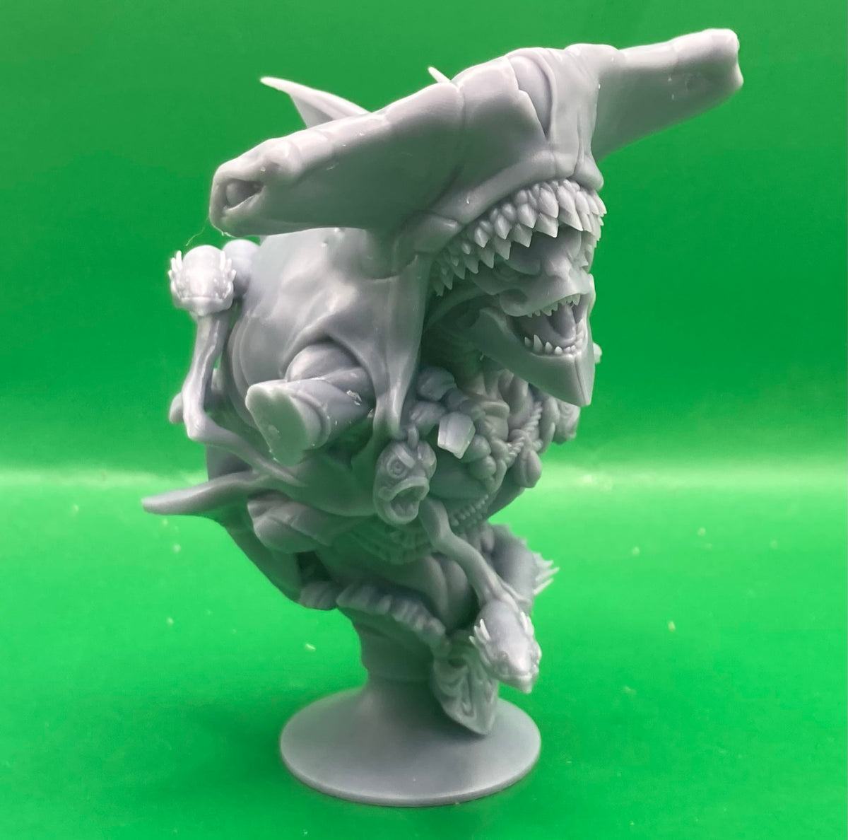 Zar'kash, Master of the Lightning Eels Bust - Artisan Guild