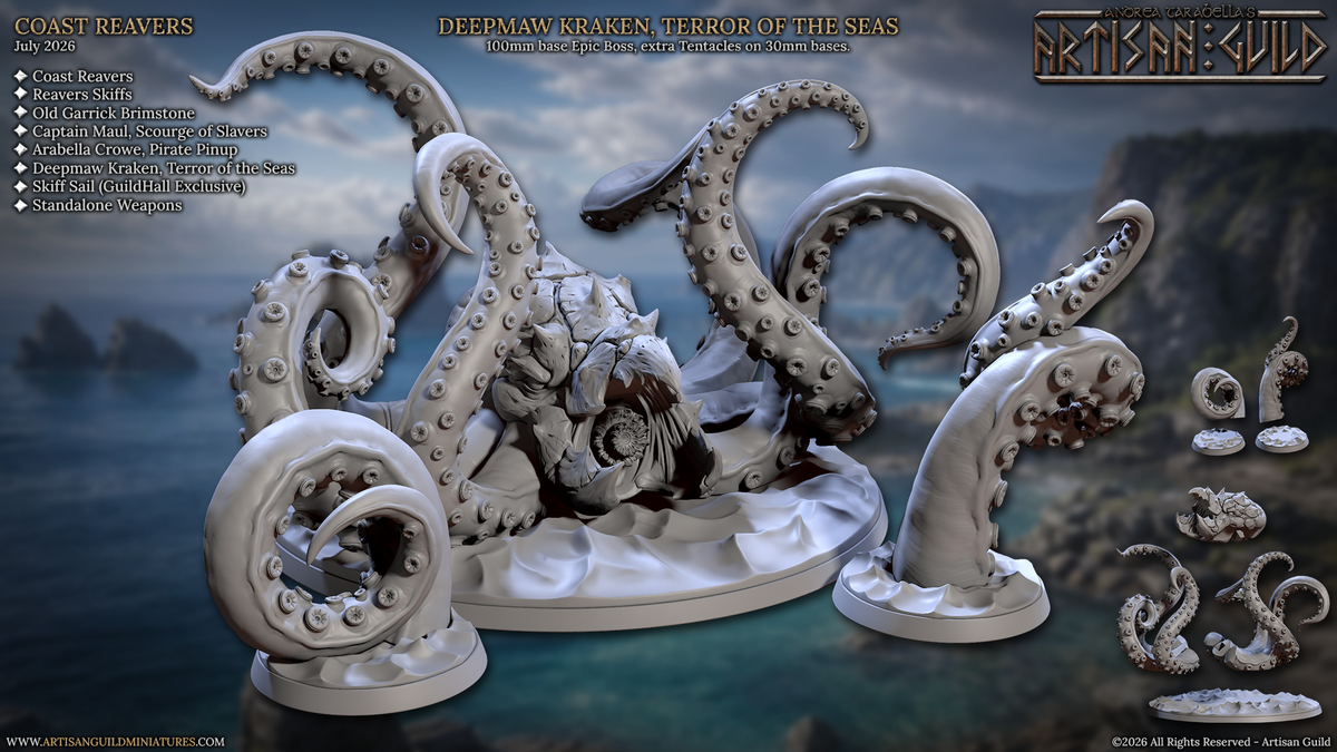 Deepmaw Kraken, Terror of the Seas - Artisan Guild