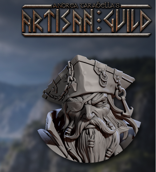 Coast Reavers, Pirate Heroes (4 Variants Available) - Artisan Guild