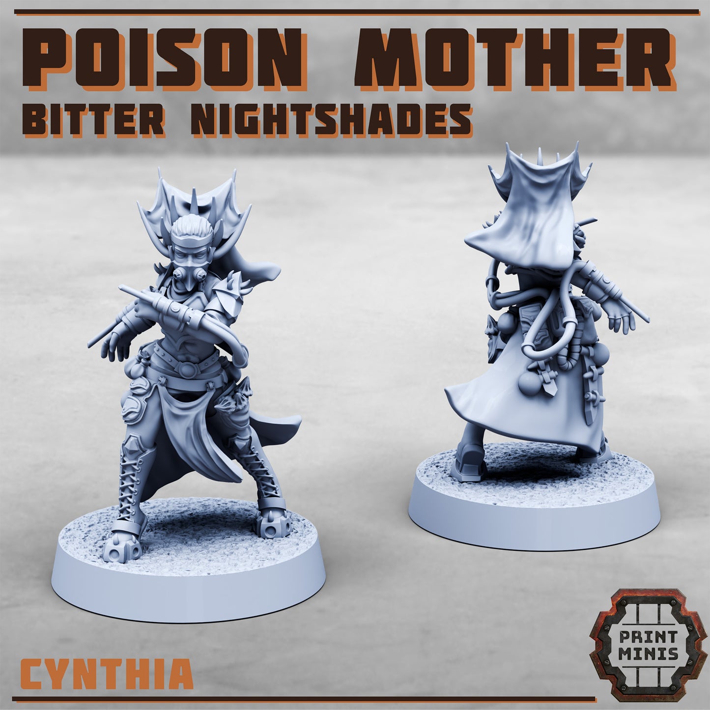 Cynthia, Poison Mother - Print Minis