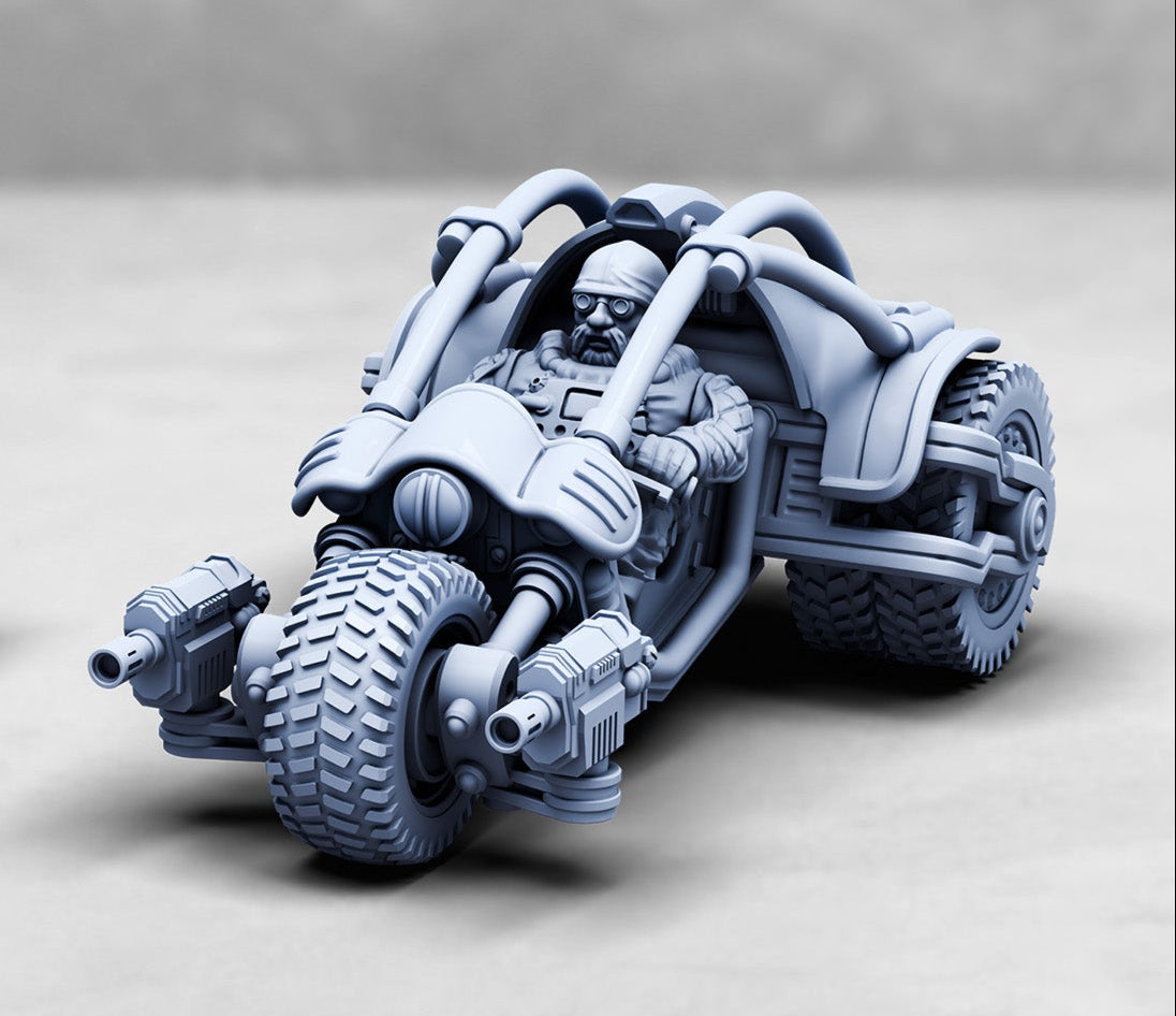Drunach-3 Scout Cart (2 Variants Available) - Print Minis