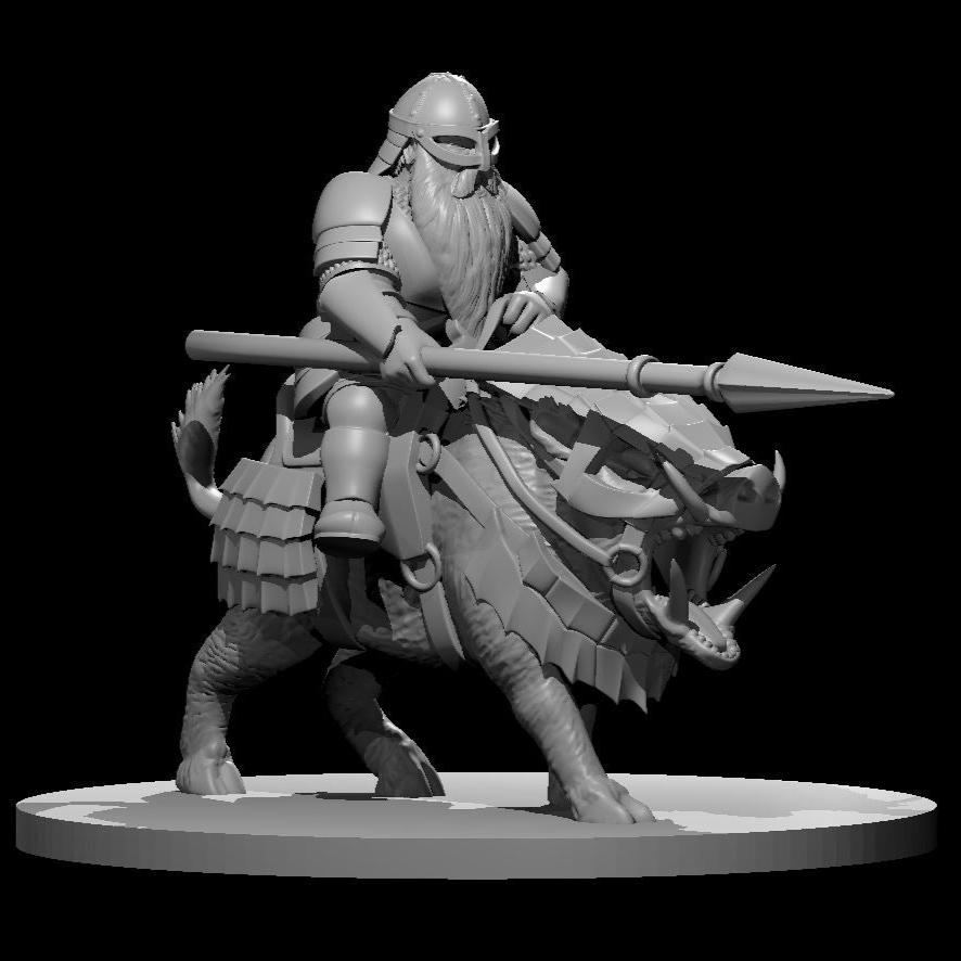 Dwarf Fighter, Set 2 (3 Variants Available) - MZ4250