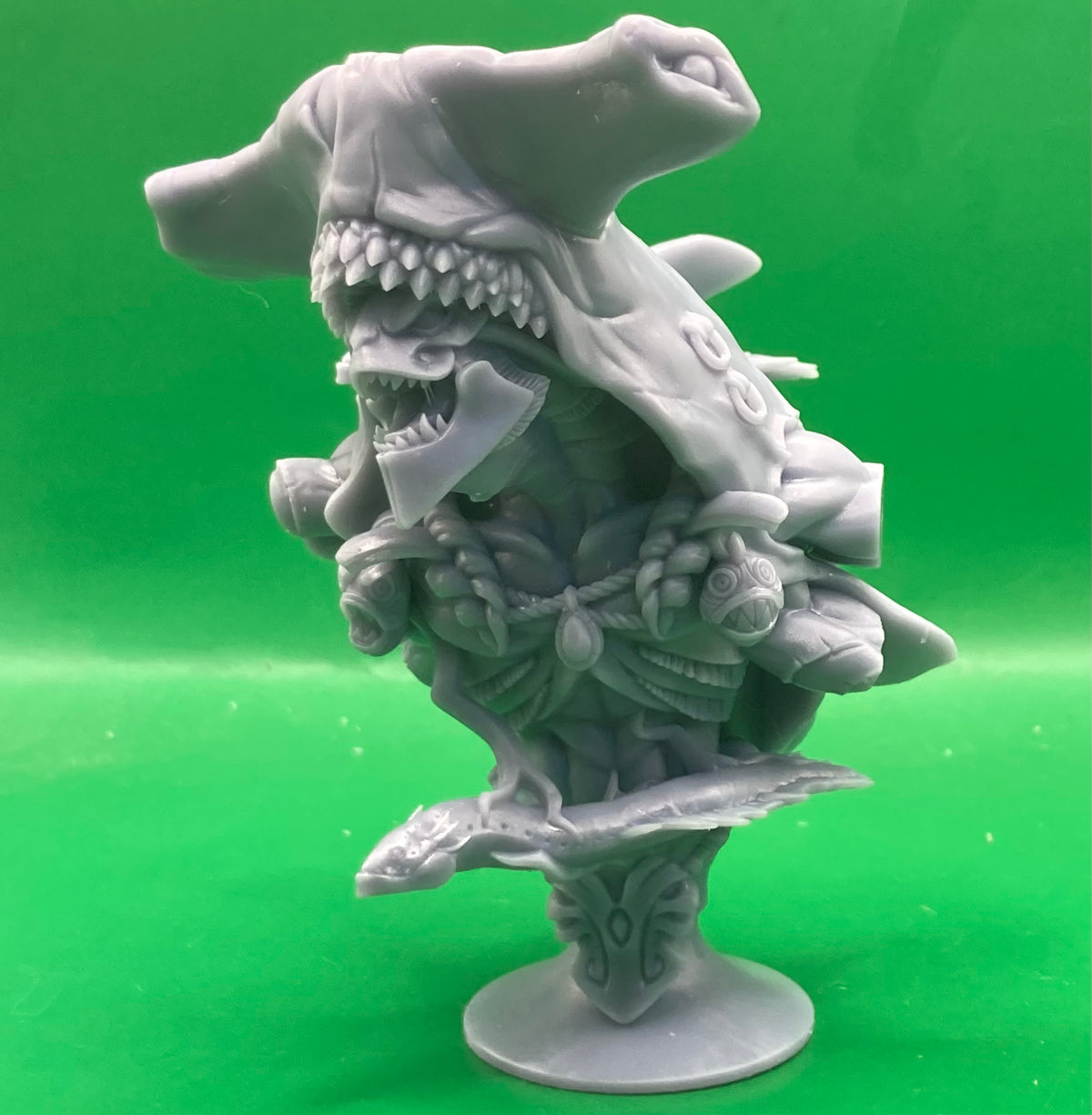 Zar'kash, Master of the Lightning Eels Bust - Artisan Guild