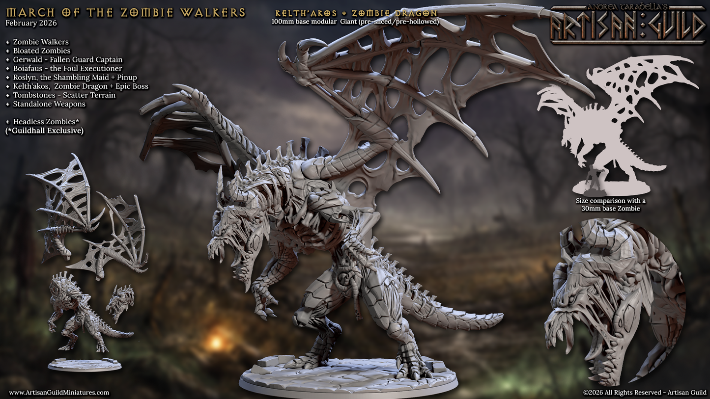 Kelth'Akos, Zombie Dragon - Artisan Guild