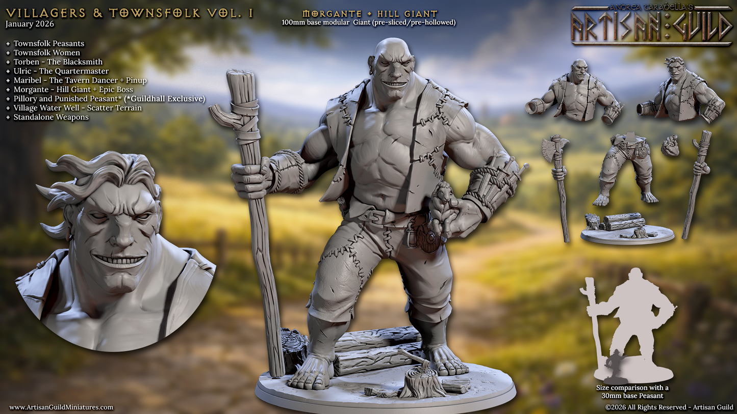 Morgante, Hill Giant (2 Variants Available) - Artisan Guild