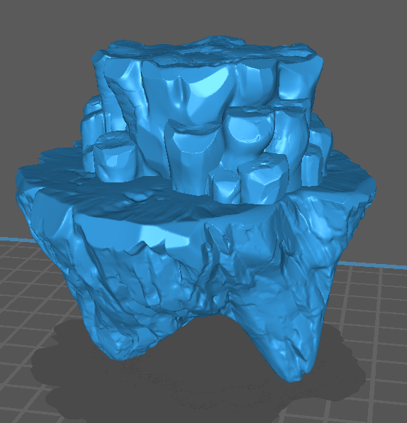 Heavenly Terrain Scatter Set - Floating Rocks (4 Variants Available) - Epic Miniatures