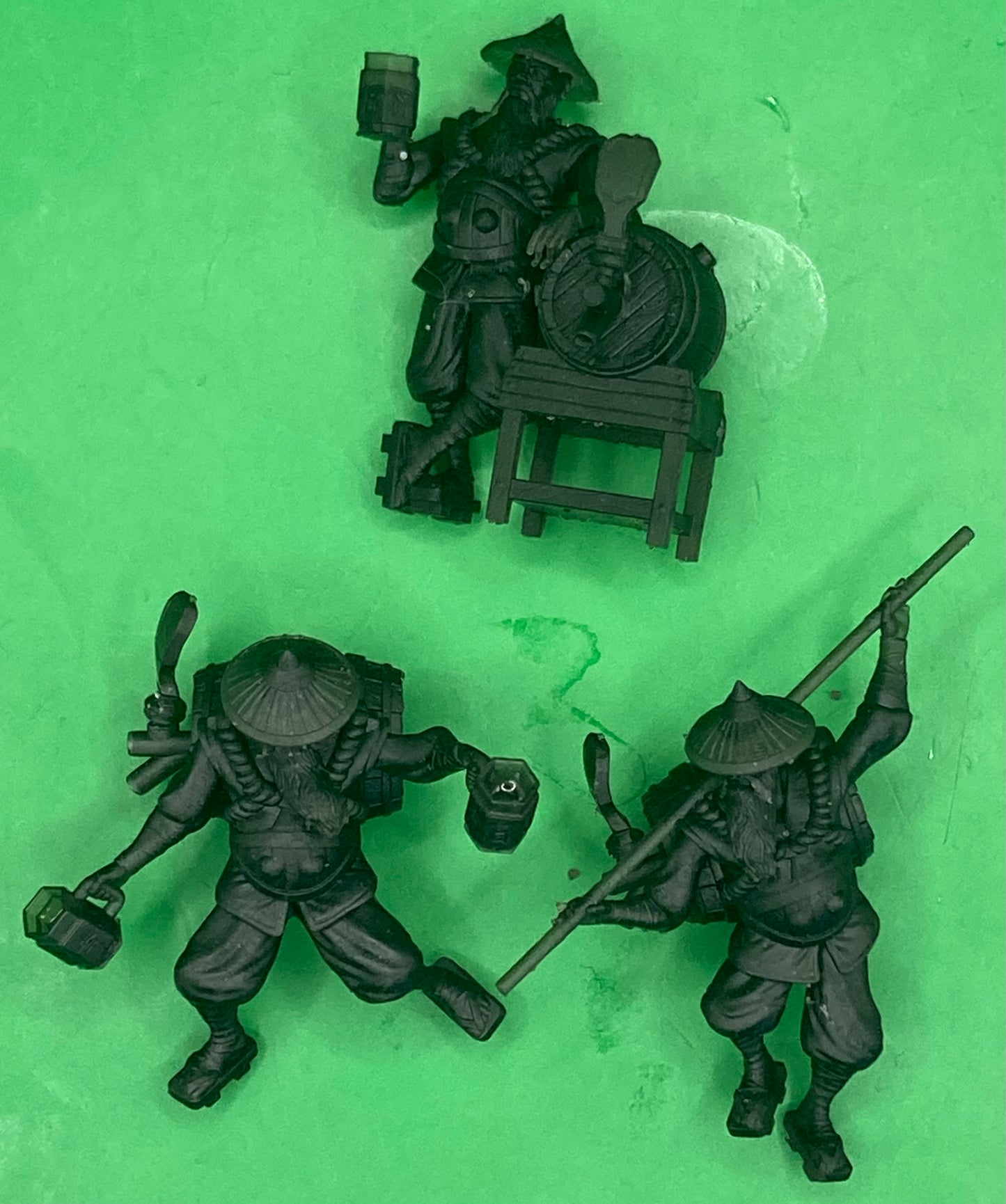 Monk Drunk Master (3 Variants Available) - Epic Miniatures