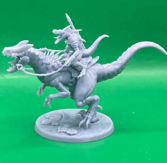 Falgor Razorwyvern Rider Lizardlings, Skink Dinosaur Cavalry (4 Variants Available) - Artisan Guild