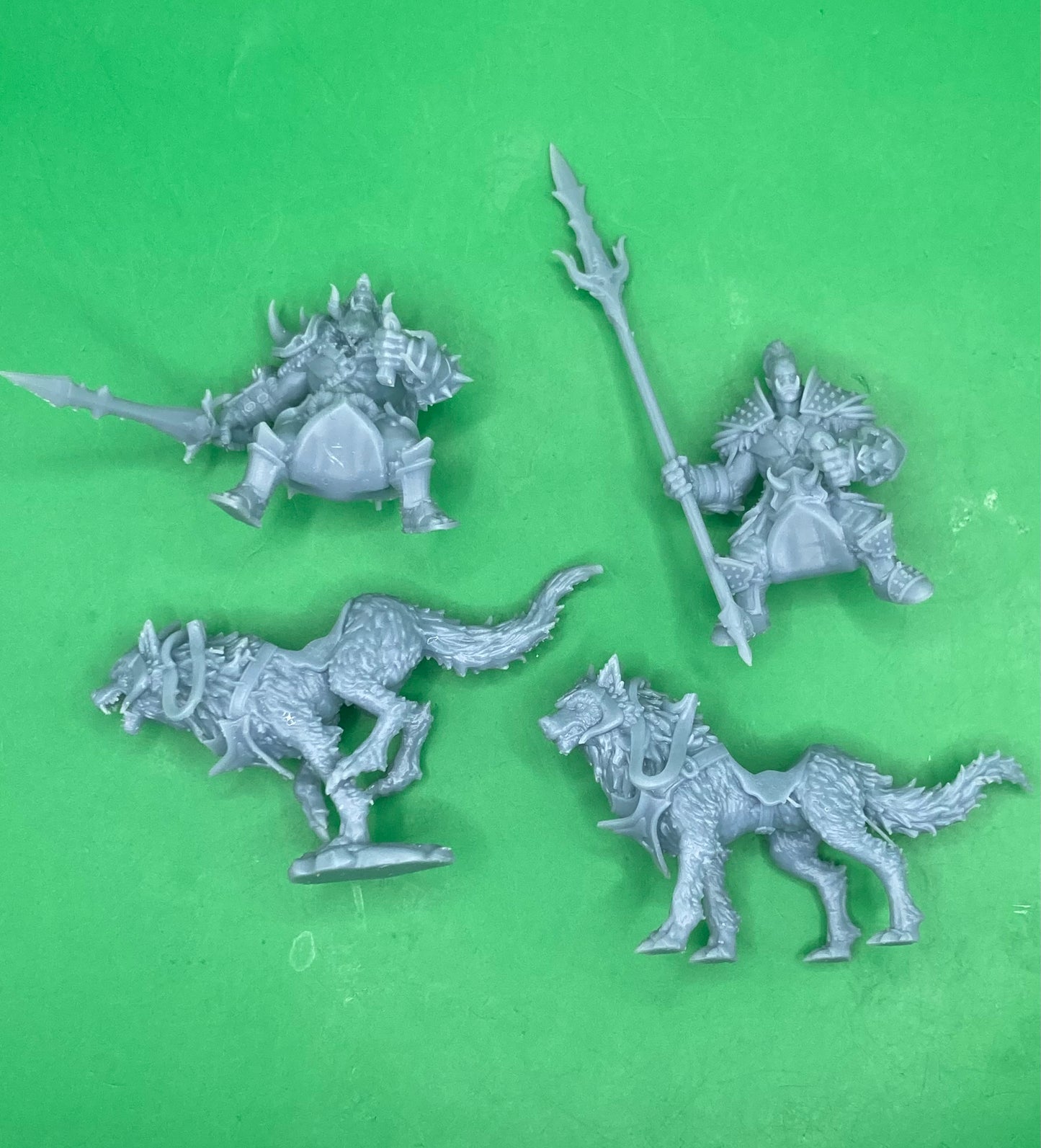Orc Army, Wolf Rider (2 Variants Available) - Epic Miniatures