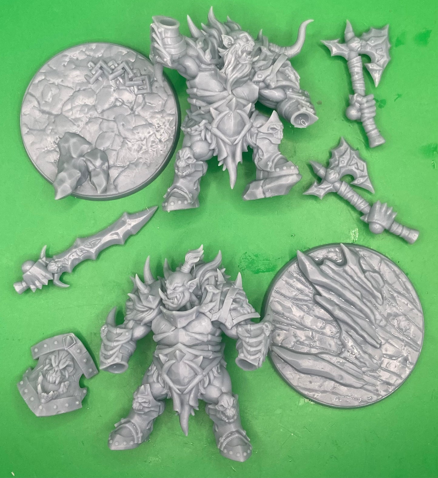 Frostmetal Ogres (3 Variants Available) - Artisan Guild