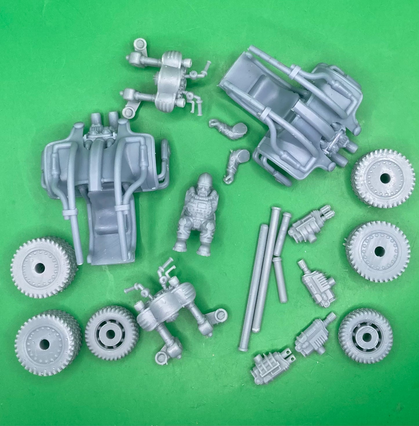 Drunach-3 Scout Cart (2 Variants Available) - Print Minis