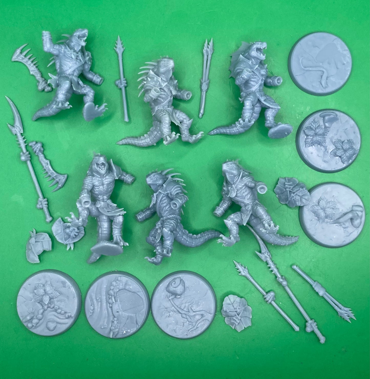 Lizardmen of Falgor, Set 1 (6 Variants Available) - Artisan Guild