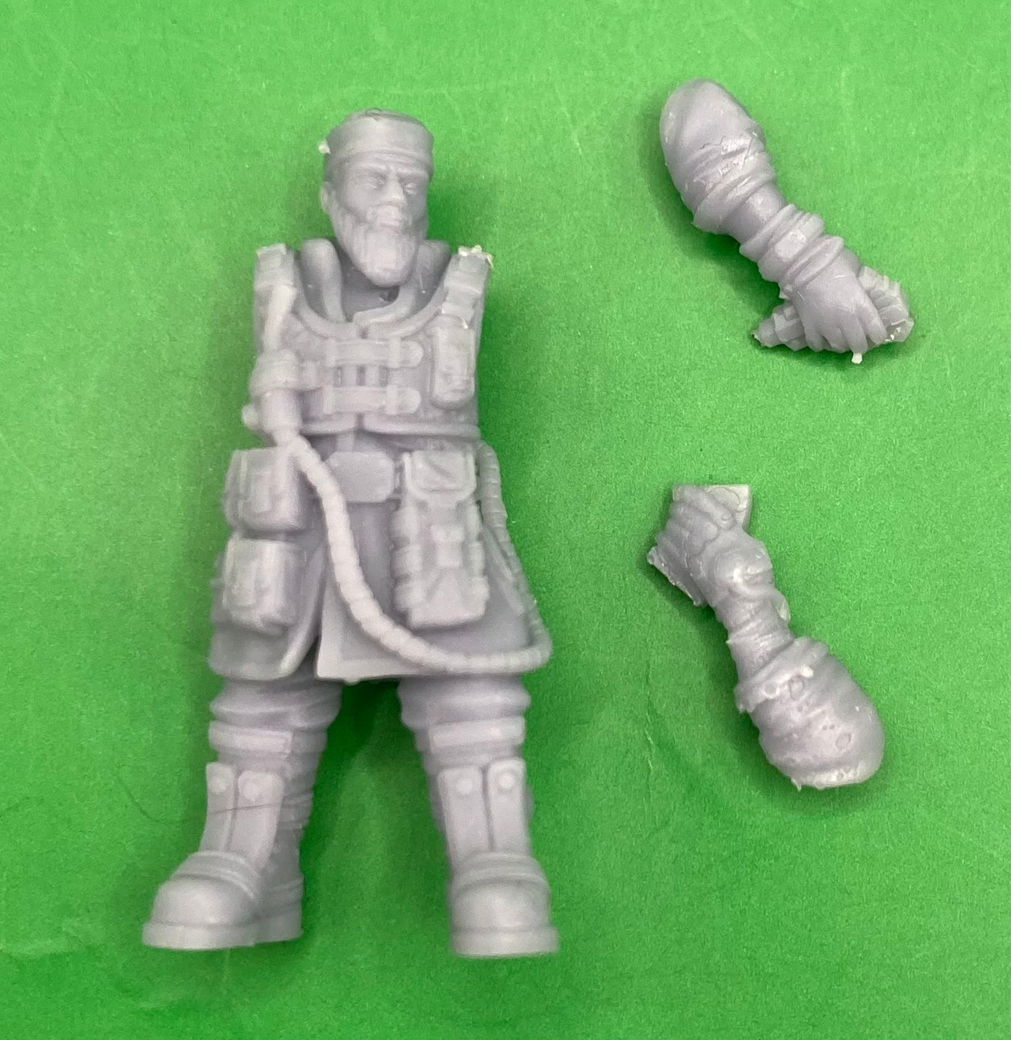 Dante, Hab City Gunsmith - Print Minis