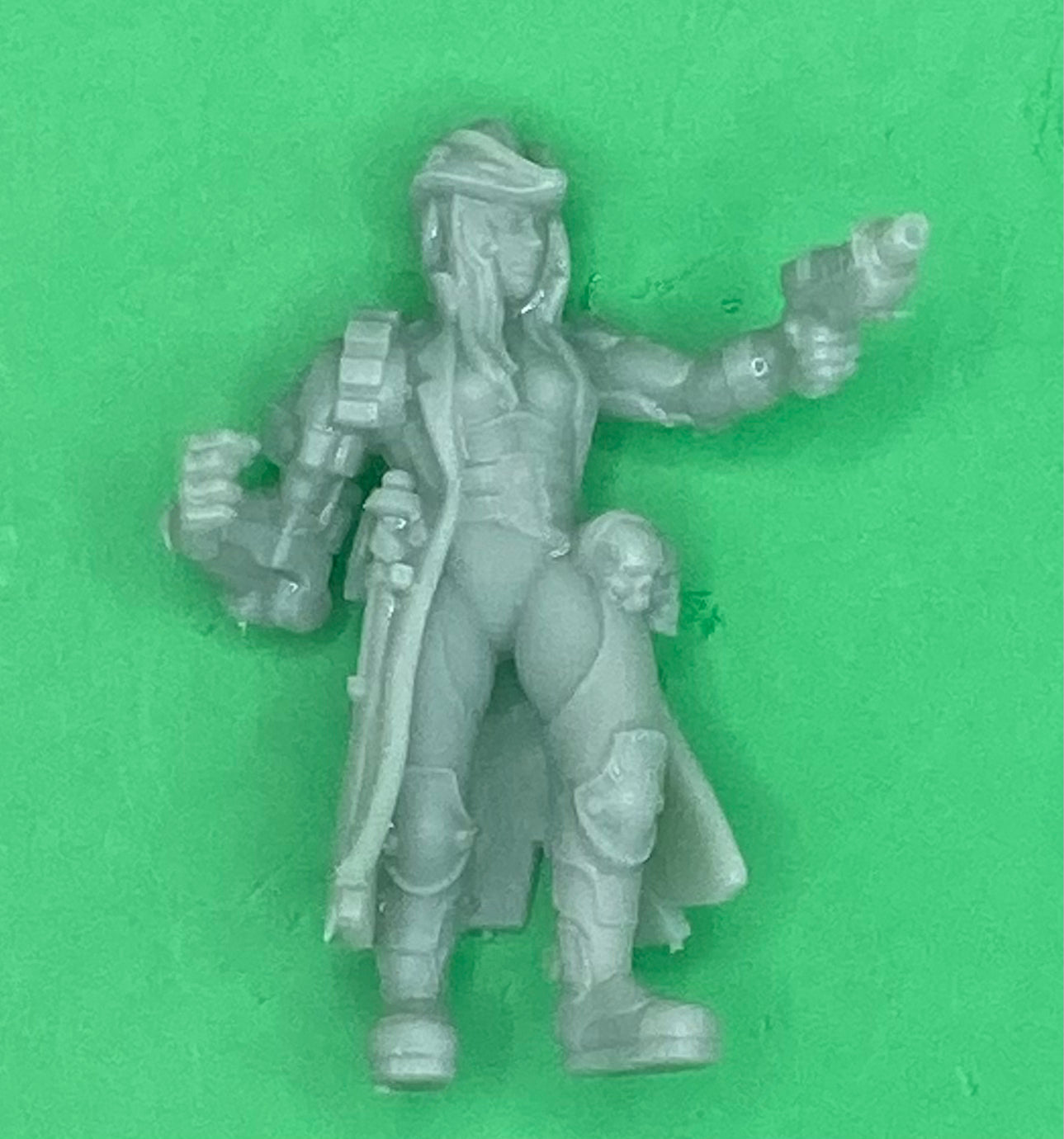 Grace Sullivan, Sump Pirate Captain - Print Minis