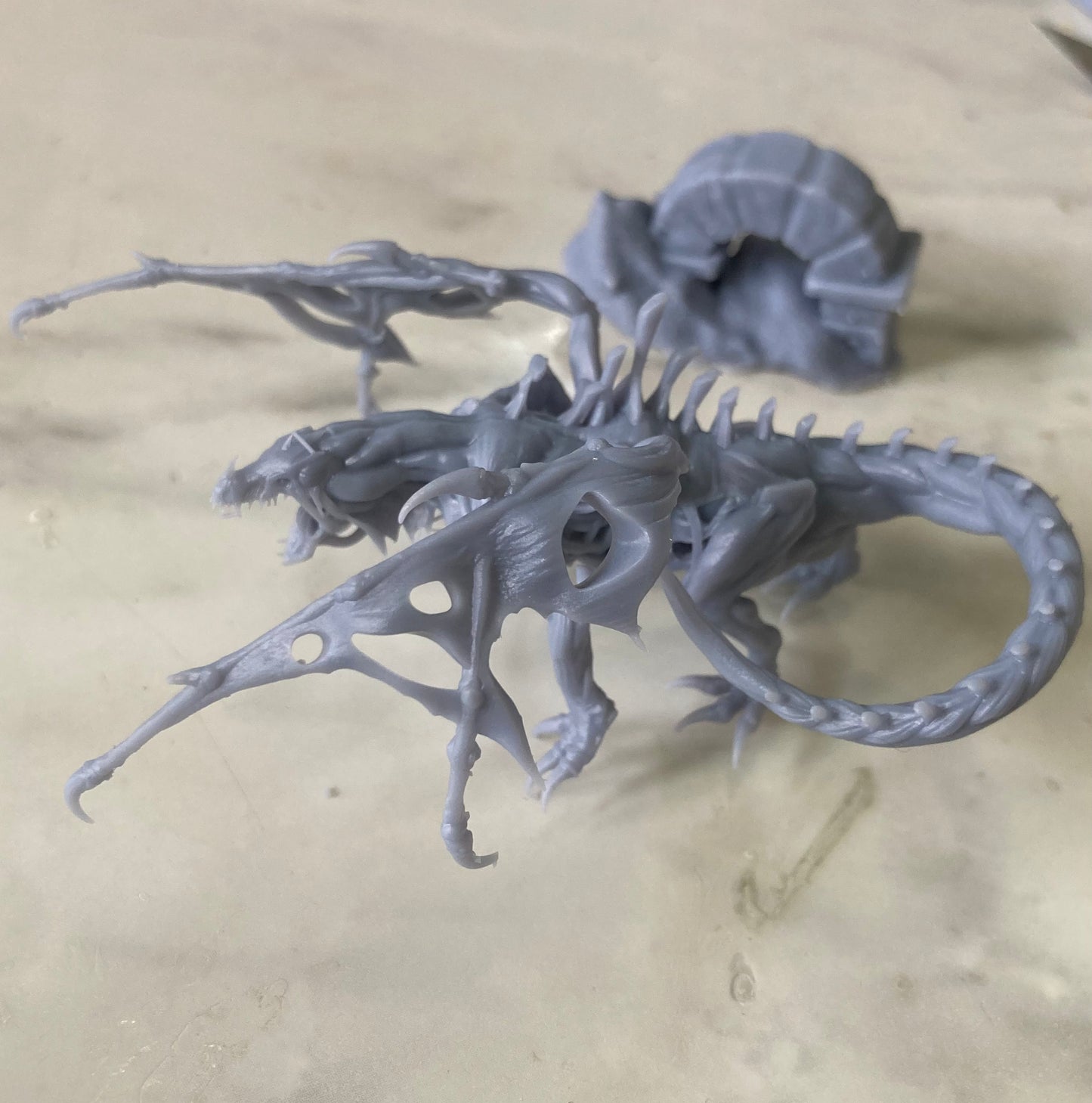 Rotting Young Dragon (3 Variants Available) - Epic Miniatures