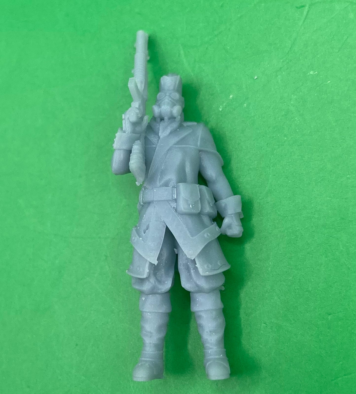 Gas Mask Soldier (3 Variants Available) - Invictus Miniatures