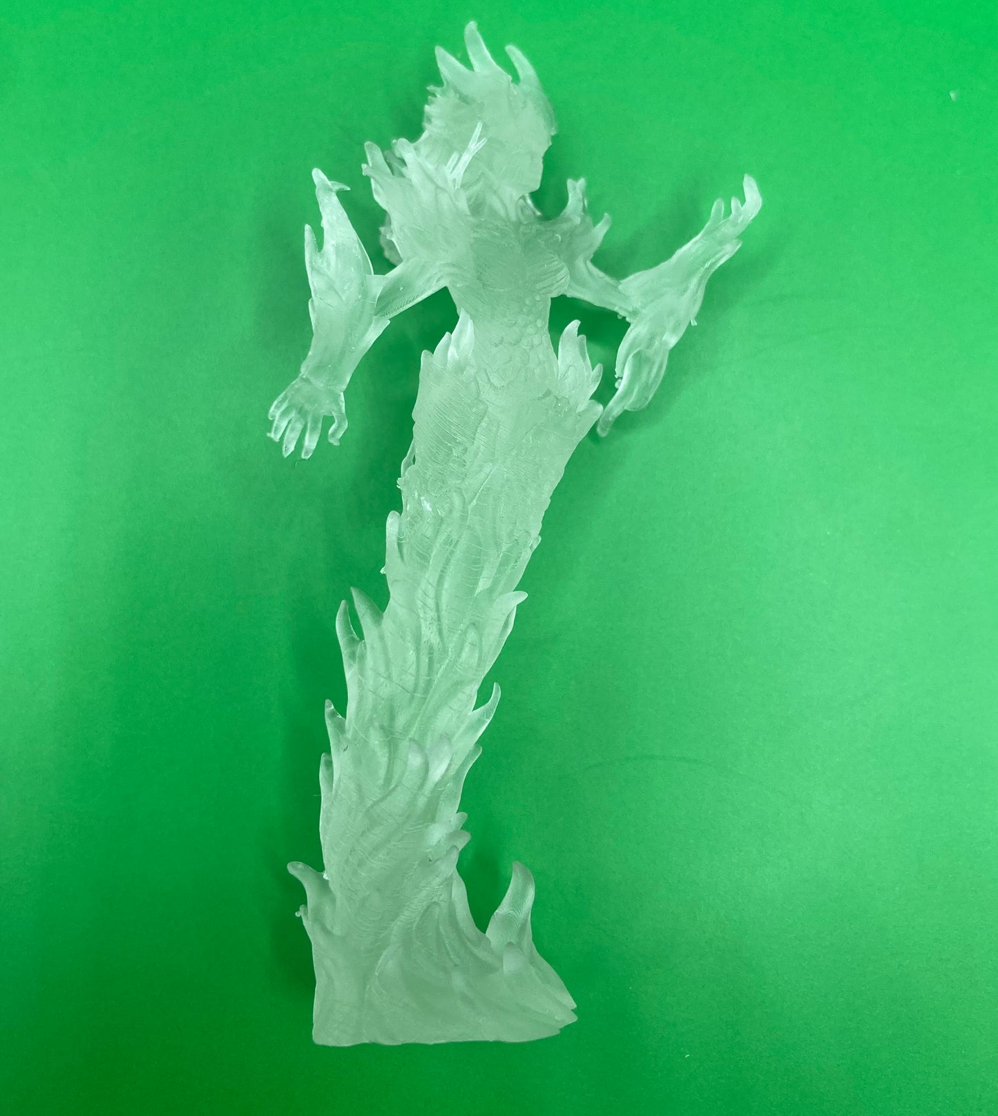 Fire Elemental, Female (3 Variants Available) - Epic Miniatures