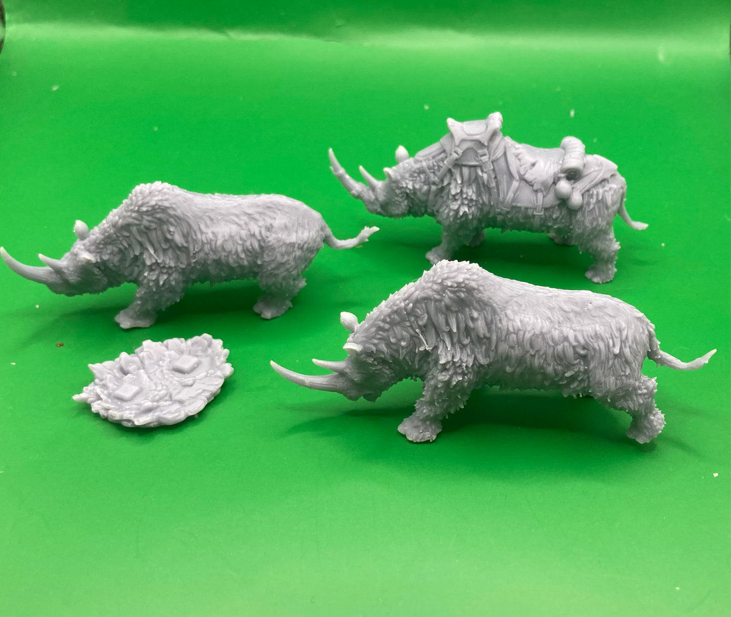 Woolly Rhino (3 Variants Available) - Epic Miniatures