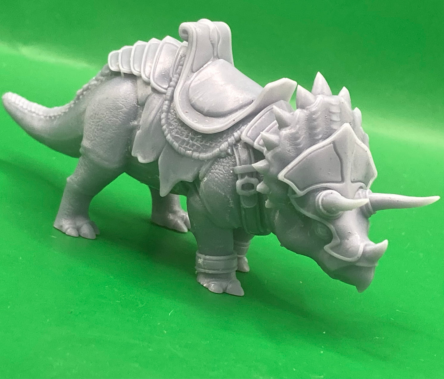 Lizardfolk Army, Triceratops (3 Variants Available) - Epic Miniatures