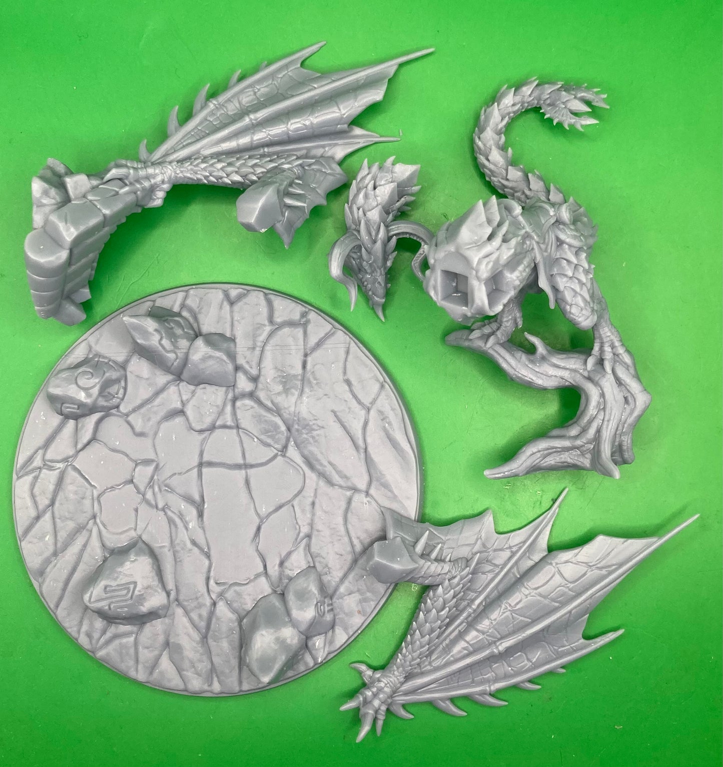 Krommir with Dragonpeak Wyvern Mount (Modular) - Artisan Guild