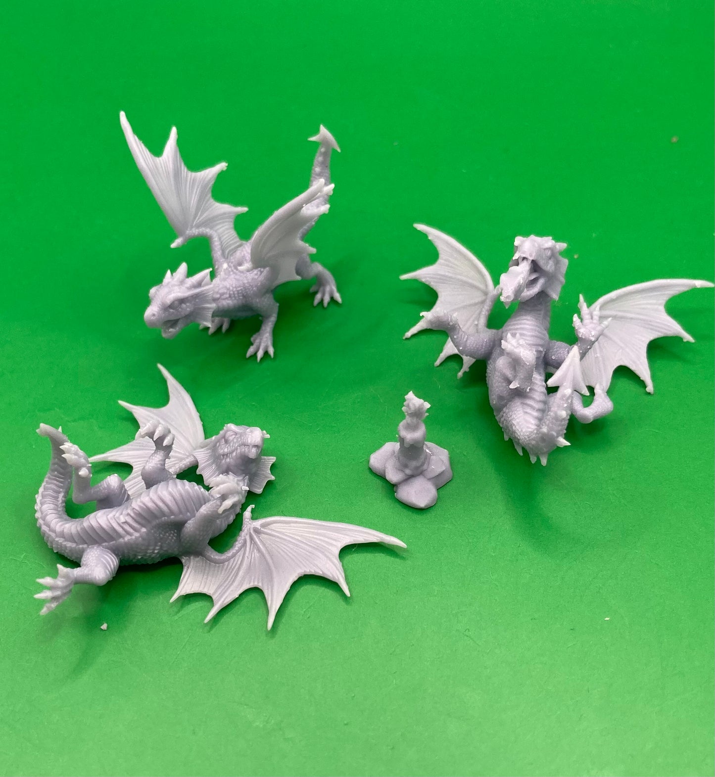 Red Dragon Wyrmling (3 Variants Available) - Epic Miniatures