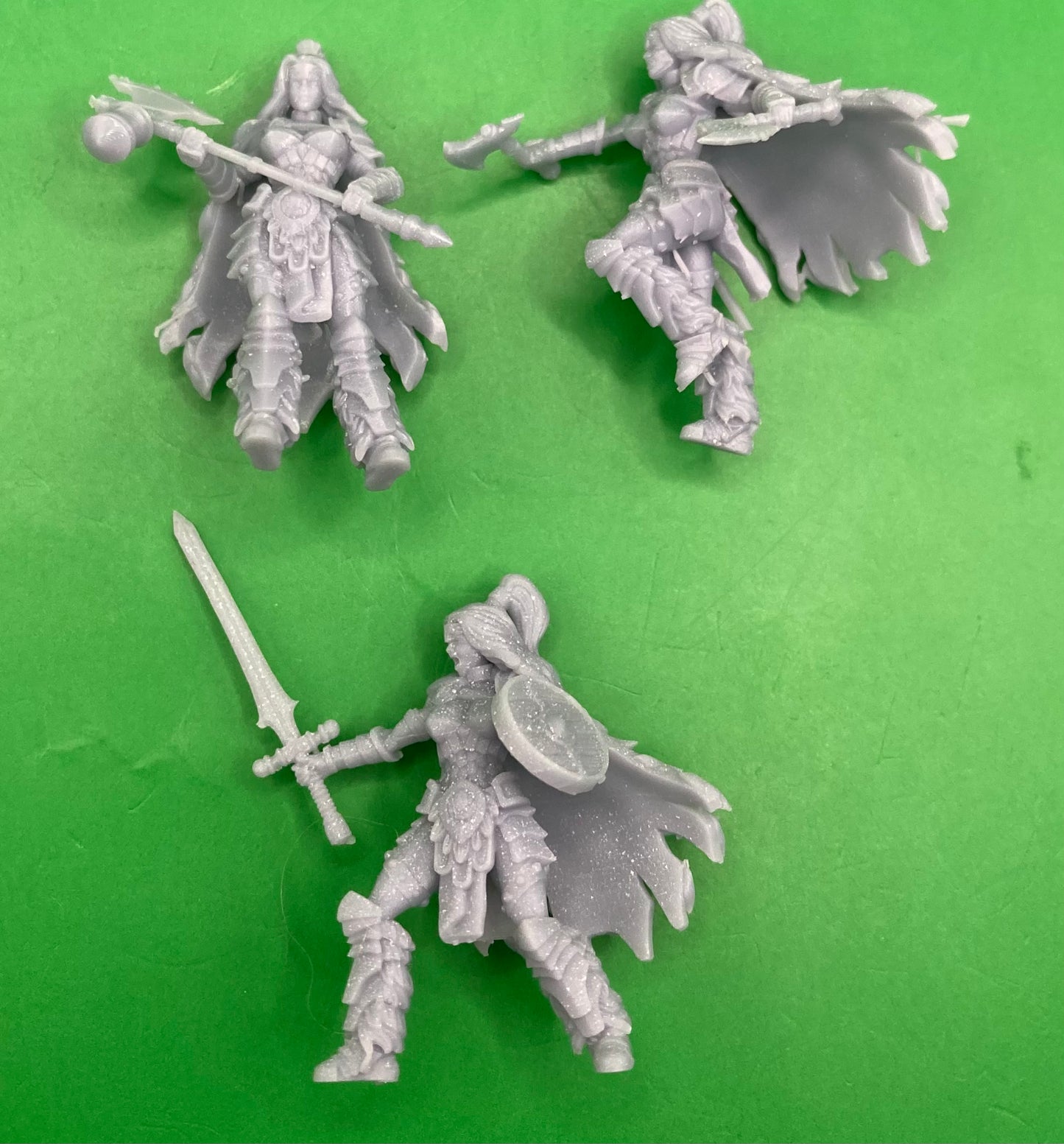 Barbarian Warrior Female (3 Variants Available) - Epic Miniatures