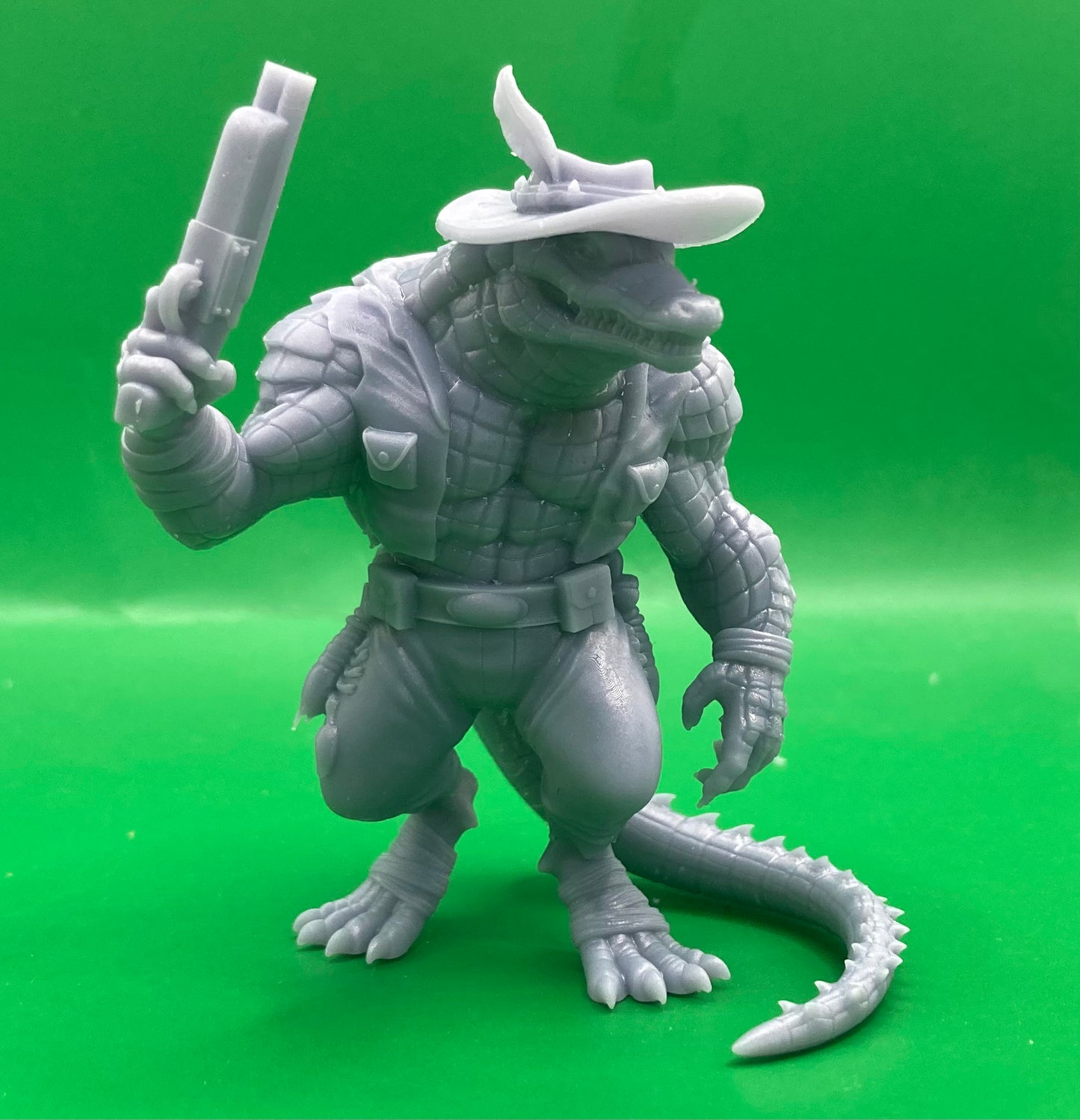Alligator Mutant (3 Variants Available) - Invictus Miniatures