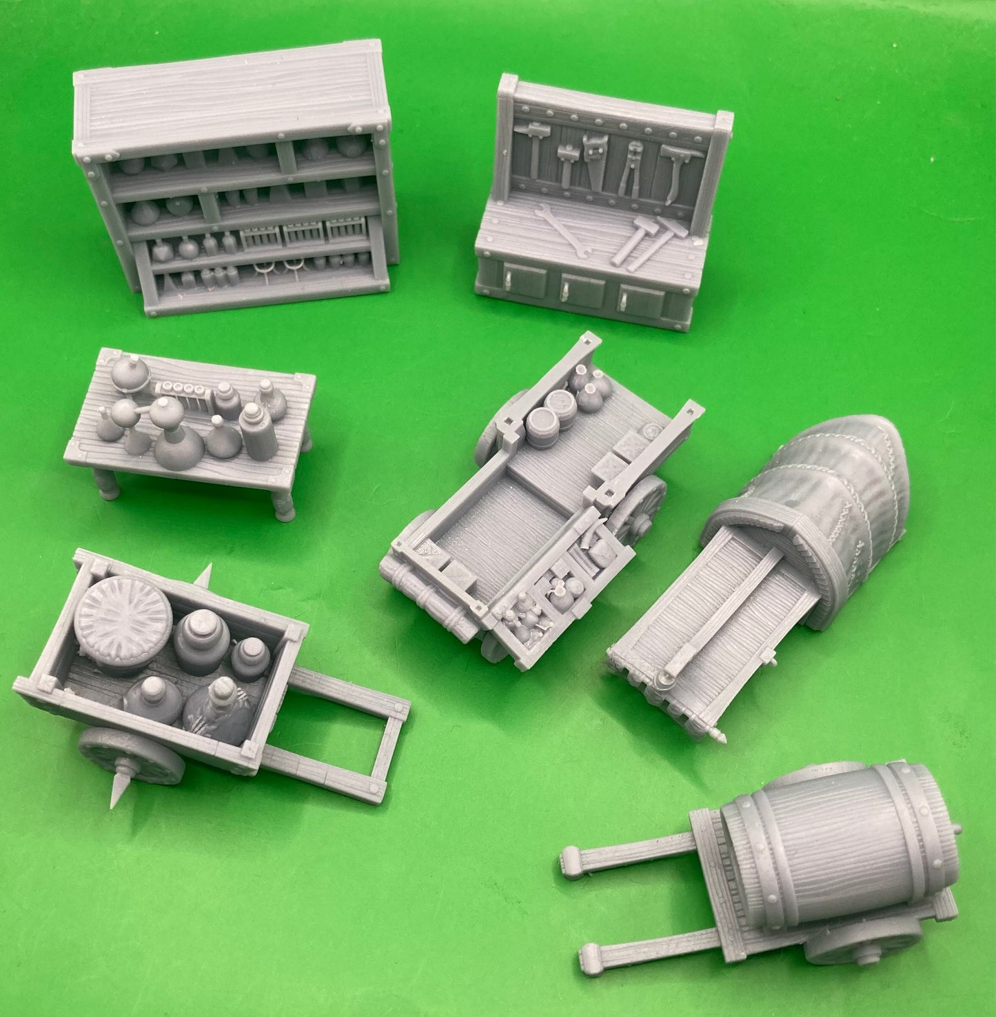 Merchant Town Scatter Set 1 - Epic Miniatures