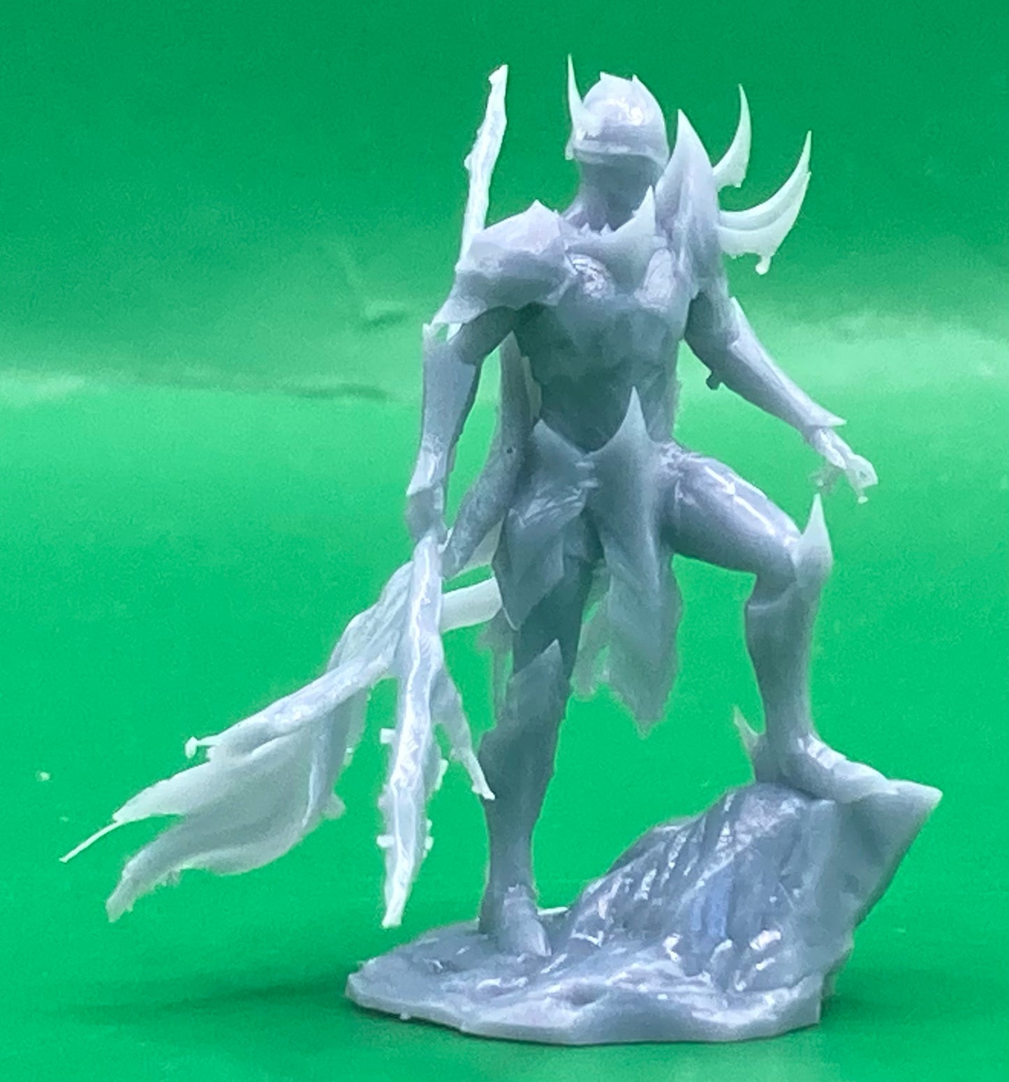 Frost Demon Knight (3 Variants Available) - Epic Miniatures