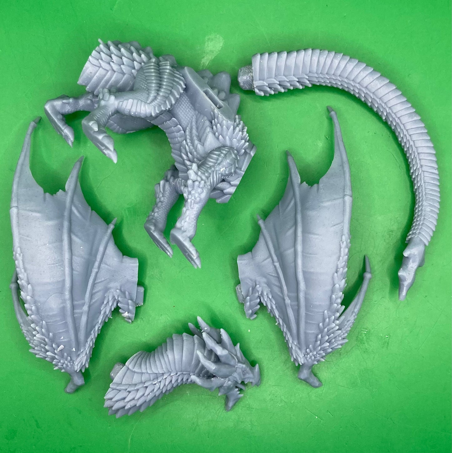 Obsidian Dragon (5 Variants Available) - Epic Miniatures