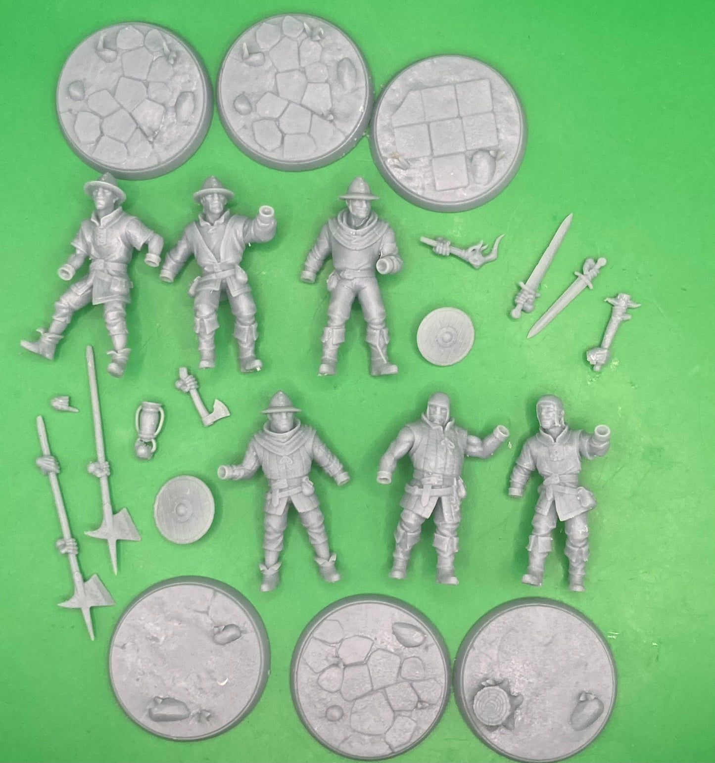 Townsfolk Peasants - Armed (6 Variants Available) - Artisan Guild
