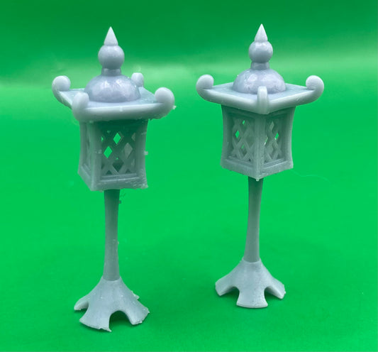 Eastern Temple Lamps, Scatter Set (8 Variants Available) - Epic Miniatures
