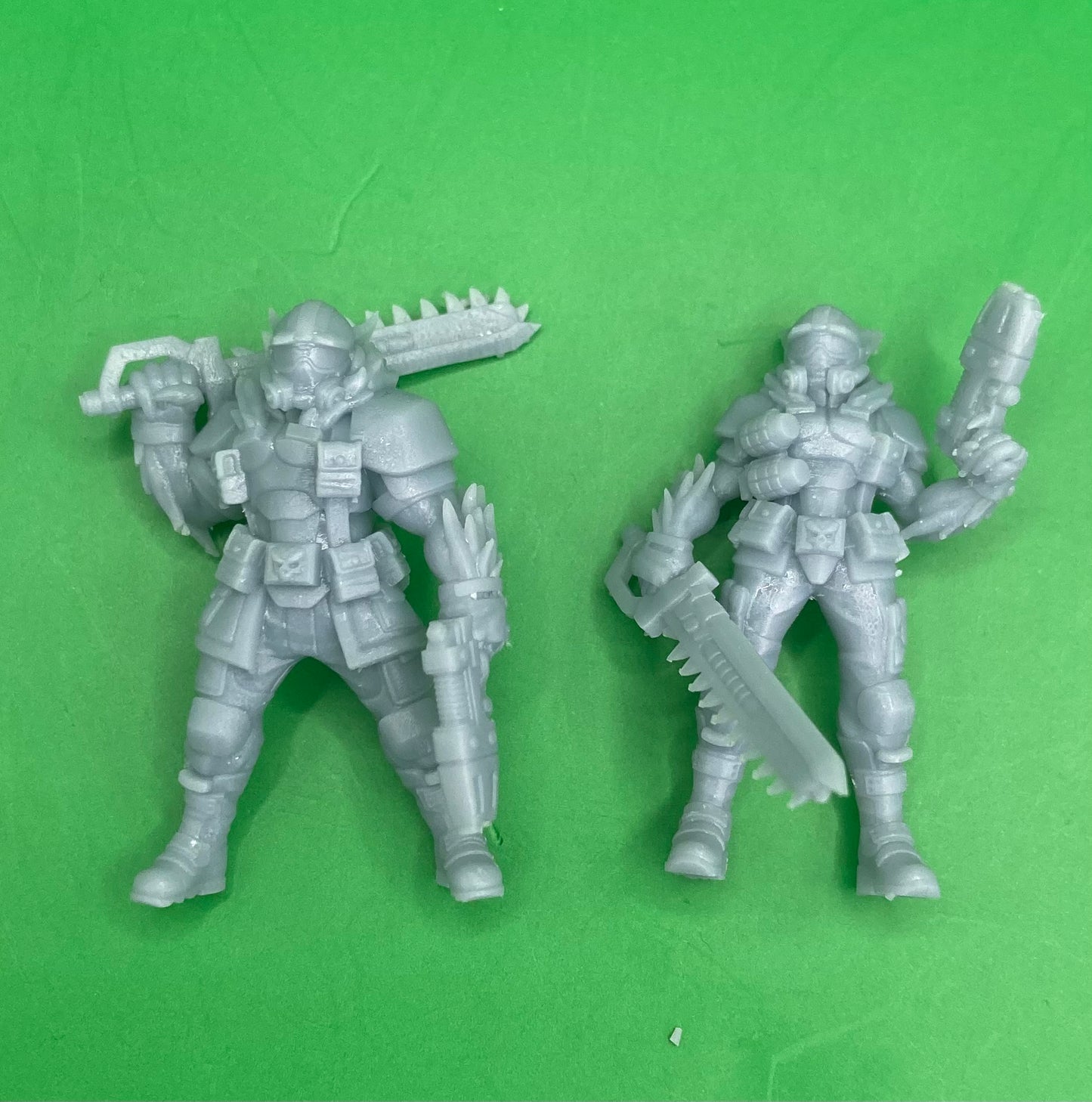 Catian Shock Troopers - Chainsaw Sword (4 Variants Available) - Velrock
