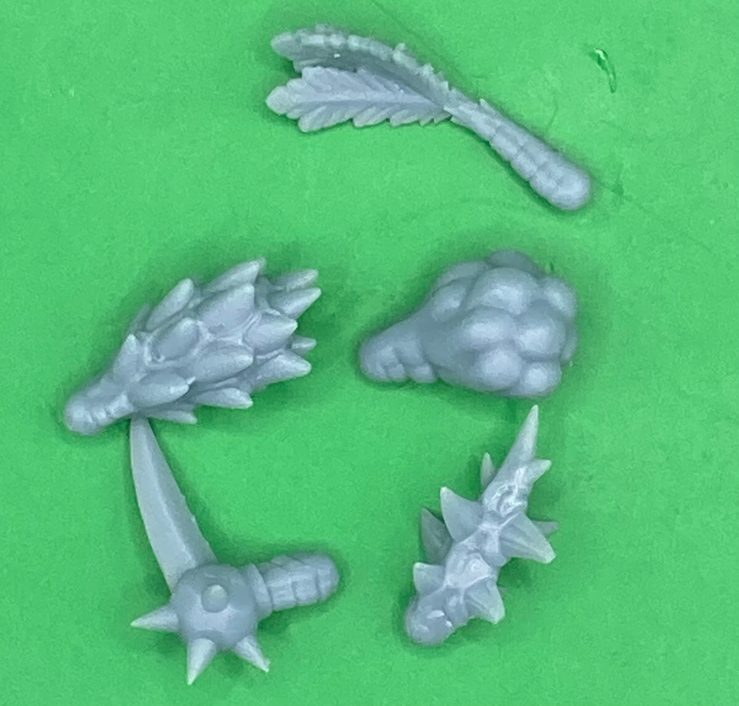 Deviaan Primeval Tail Tips, Customisation Pack (7 Variants Available) - Battle Yak