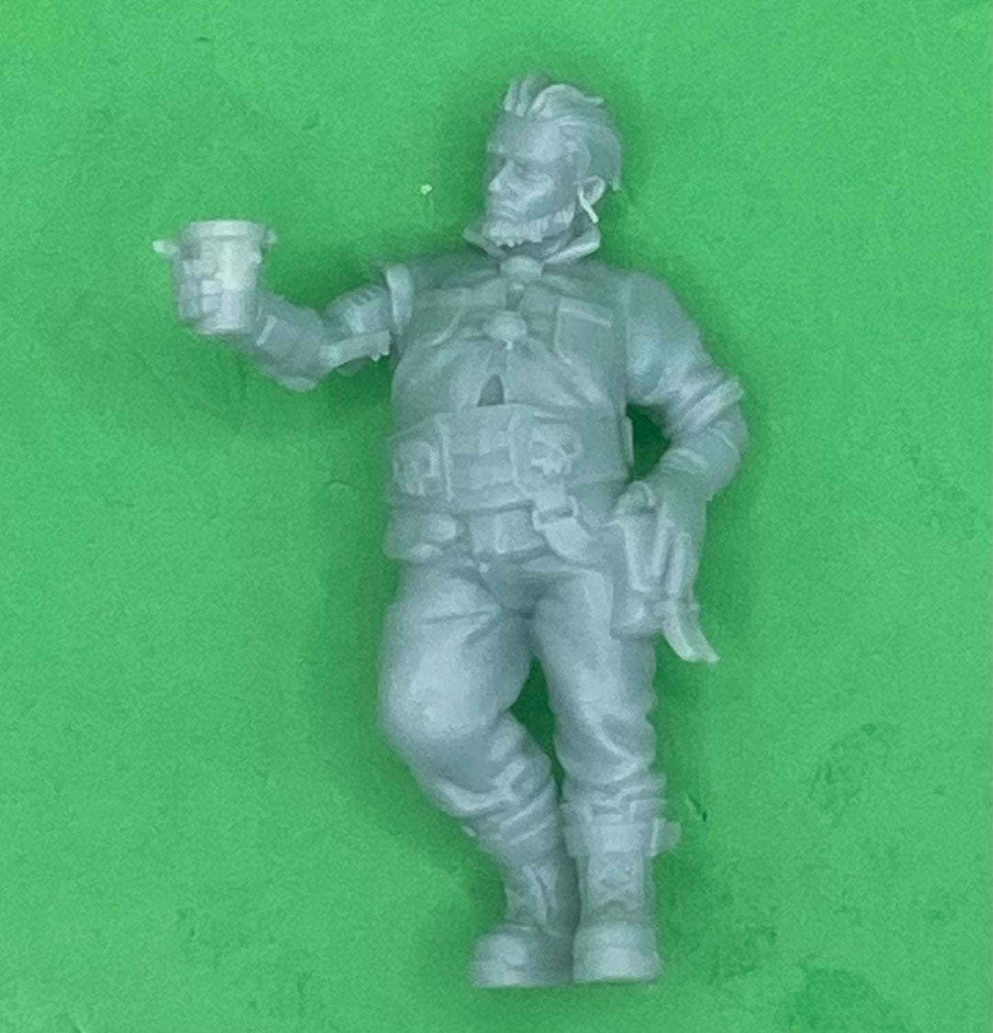Tolliver, Drunk Tank Barman - Print Minis