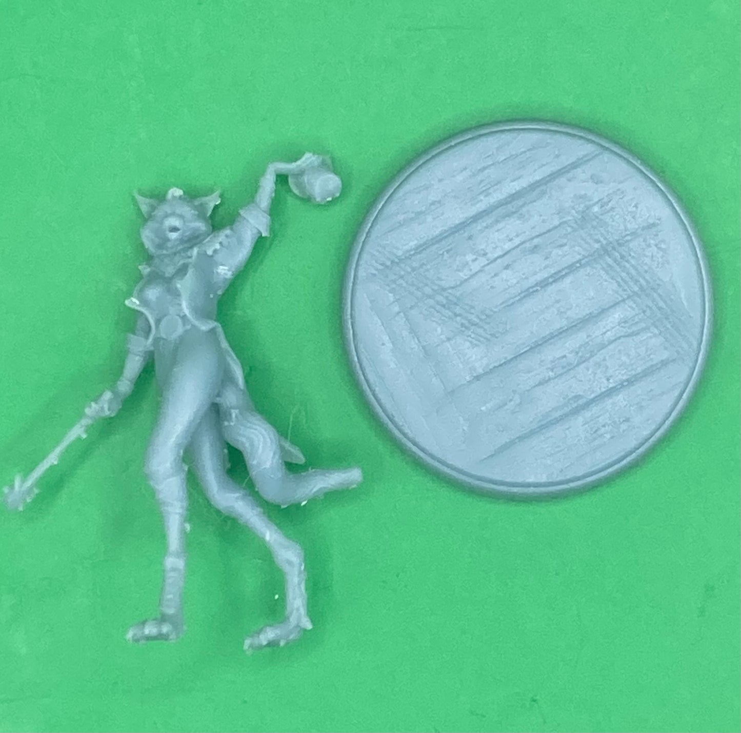 Catfolk Magician (4 Variants Available) - Epic Miniatures