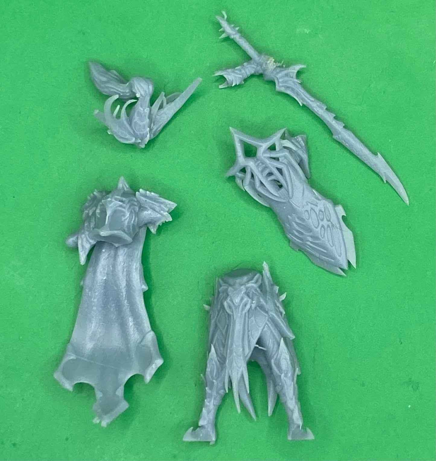 Venom Lords, Dark Elf Leaders (4 Variants Available) - Clay Beast Creations
