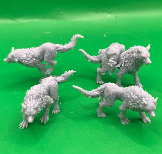 Spirit Wolf (4 Variants Available) - Epic Miniatures