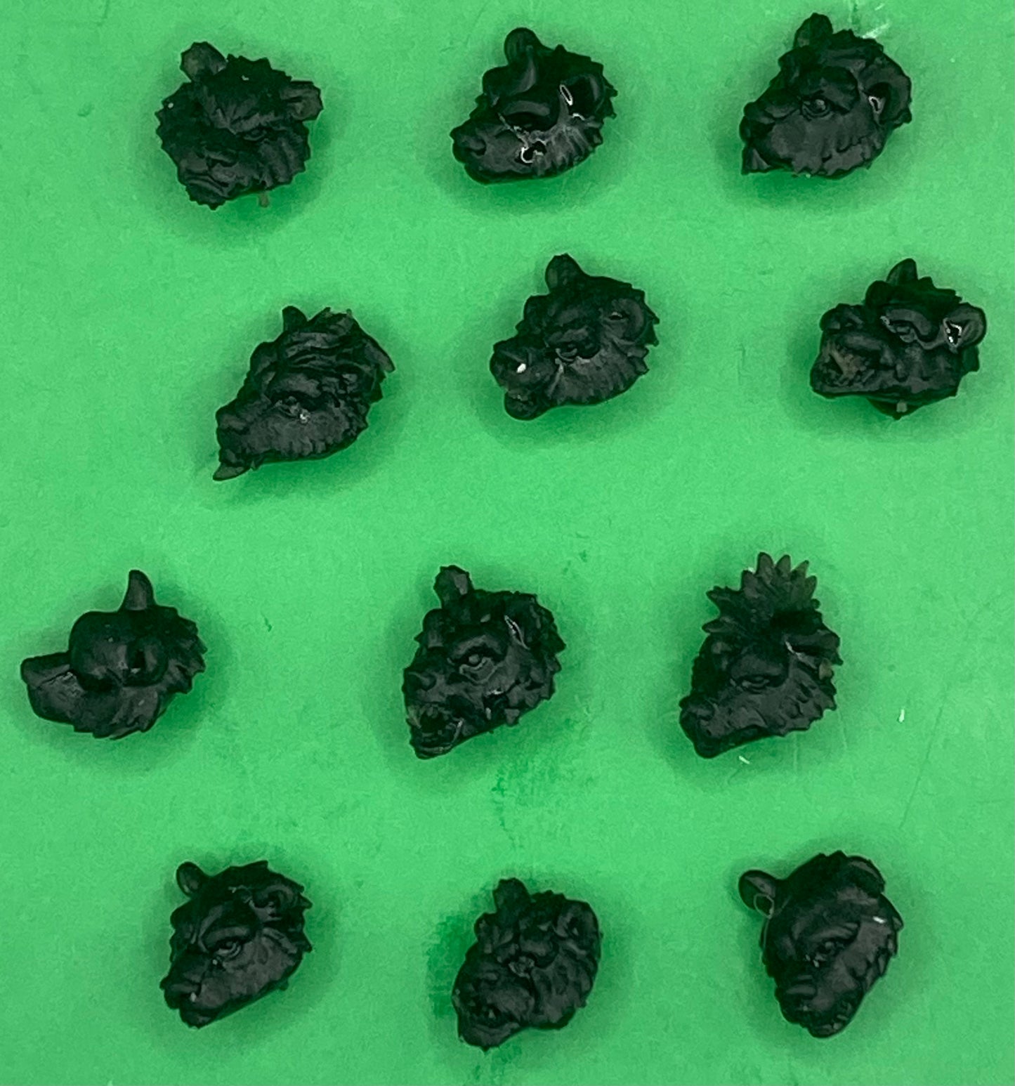 Ursus Warrior Heads, Customisation Pack - 28mm Scale (12 Variants Available) - Battle Yak (Copy)