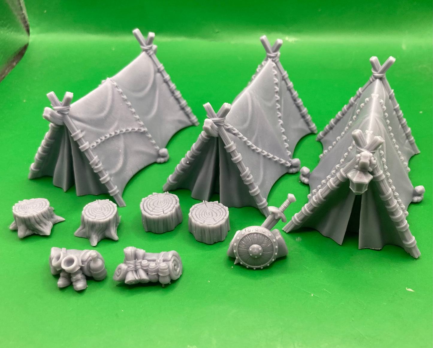 Adventuring Camp Terrain Set - Artisan Guild