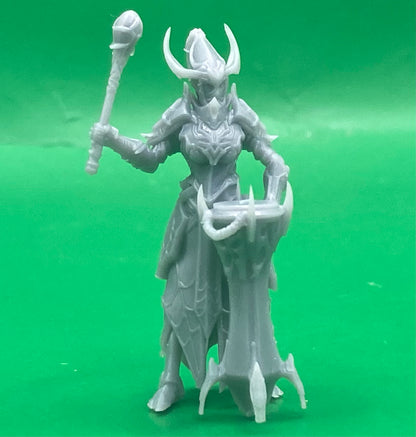 Cultists of the Web - Dark Elf Leader Squad (3 Variants Available) - Clay Beast Creations